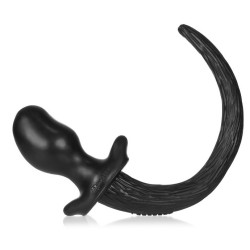 Oxballs - Plug Queue Puppy Tail Pug Noir 8 x 4.4cm