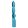 Vibro Fabulous 18 cm turquoise - vibromasseur 3 moteurs | Nedgy