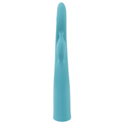 Vibro Fabulous 18 cm turquoise - vibromasseur 3 moteurs | Nedgy