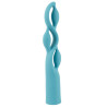 Vibro Fabulous 18 cm turquoise - vibromasseur 3 moteurs | Nedgy