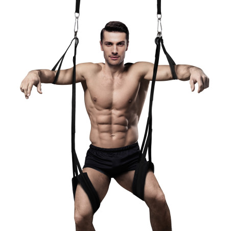 Sling de porte Over The Swing - positions aériennes | Nedgy