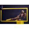 Body Lofnis noir L/XL - body masculin tulle transparent | Nedgy
