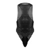 Body dentelle Vespasio noir - body masculin dentelle S/M | Nedgy