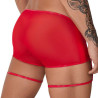 Boxer porte-jarretelles Lakshmi rouge L/XL - Candyman | Nedgy