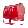 Boxer porte-jarretelles Lakshmi rouge L/XL - Candyman | Nedgy
