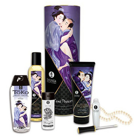 Coffret Shunga Plaisirs Charnels - 6 accessoires | Nedgy