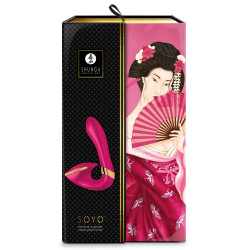 Stimulateur intime Shunga Soyo framboise | Nedgy