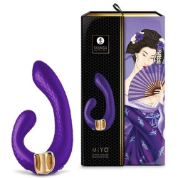 Double stimulateur Shunga Miyo violet | Nedgy