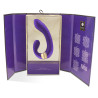 Double stimulateur Shunga Miyo violet | Nedgy