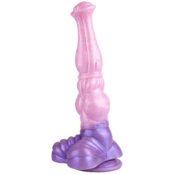 Gode cheval Pinky Horse 23 x 6 cm rose-violet | Nedgy