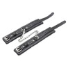 Kit SM Diamo 5 pièces noir - fourrure et strass | Nedgy