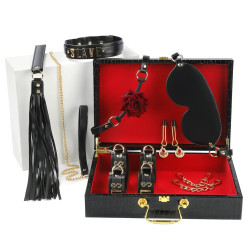 Coffret BDSM Blackbox 7 pièces avec mallette | Nedgy