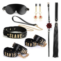 Coffret BDSM Blackbox 7 pièces avec mallette | Nedgy