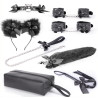 Kit SM Bow Suit 7 pièces noir - noeuds | Nedgy
