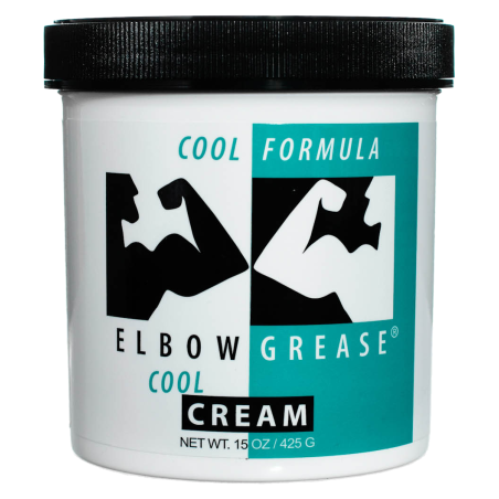Crème lubrifiante Elbow Grease Cool menthe 425 g | Nedgy