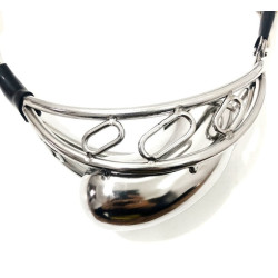 Cage de chasteté Halfy 10 cm - harnais métal | Nedgy