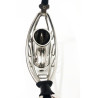 Cage de chasteté Halfy 10 cm - harnais métal | Nedgy