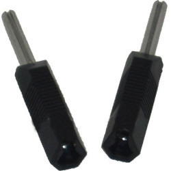 Convertisseurs 2 mm vers 4 mm ElectraStim x 2 | Nedgy