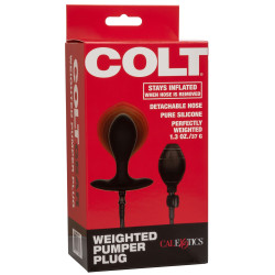 Plug gonflable lesté Colt Weighted Pumper | Nedgy