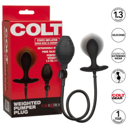 Plug gonflable lesté Colt Weighted Pumper | Nedgy