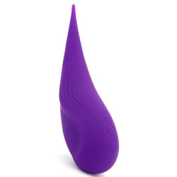 Stimulateur clitoris Elliptical violet silicone | Nedgy