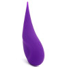 Stimulateur clitoris Elliptical violet silicone | Nedgy