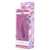 Stimulateur clitoris Elliptical violet silicone | Nedgy