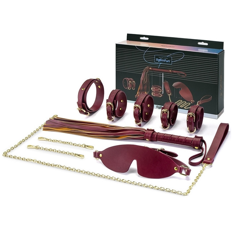 Coffret SM bordeaux Sex Navy 5 pièces | Nedgy