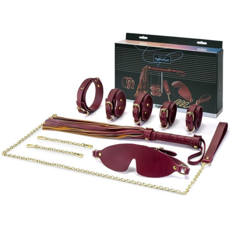 Coffret SM bordeaux Sex Navy 5 pièces | Nedgy