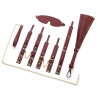 Coffret SM bordeaux Sex Navy 5 pièces | Nedgy