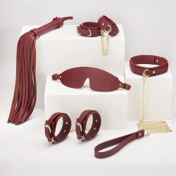 Coffret SM bordeaux Sex Navy 5 pièces | Nedgy