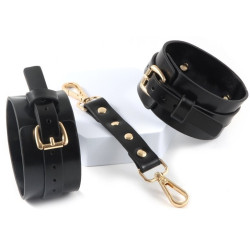 Kit SM 7 pièces noir avec sacoche bondage | Nedgy