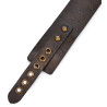 Collier-laisse cuir vieilli Vintagy marron | Nedgy