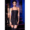 Robe Ascencia noire L - lingerie élégante | Nedgy