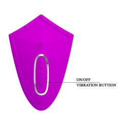 Double stimulateur Willie Pretty Love violet | Nedgy