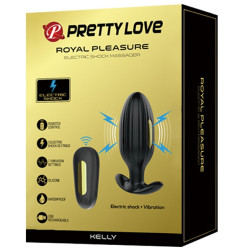 Plug vibrant électrostim Kelly Royal Pleasure | Nedgy