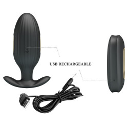 Plug vibrant électrostim Kelly Royal Pleasure | Nedgy
