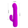 Rabbit poussée Leopold Pretty Love violet | Nedgy