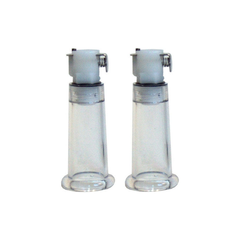 Cylindres pumping tétons 4 cm x 15 mm | Nedgy