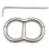 Menottes acier inoxydable Eight 50 mm | Nedgy