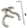 Menottes acier inoxydable Eight 50 mm | Nedgy