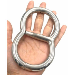 Menottes acier inoxydable Eight 50 mm | Nedgy