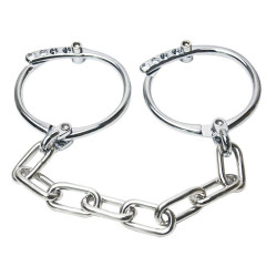 Menottes de chevilles Kufiks acier inox | Nedgy