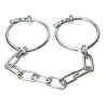 Menottes de chevilles Kufiks acier inox | Nedgy