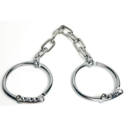 Menottes de chevilles Kufiks acier inox | Nedgy