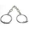Menottes de chevilles Kufiks acier inox | Nedgy