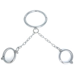 Collier menottes acier Neckop chaînes | Nedgy