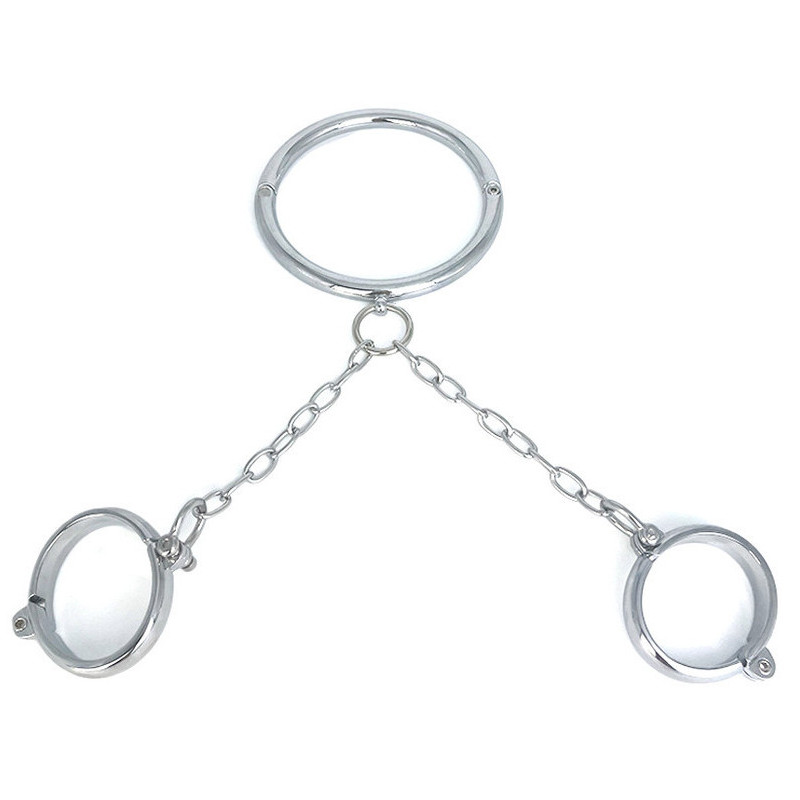 Collier menottes acier Neckop chaînes | Nedgy
