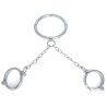 Collier menottes acier Neckop chaînes | Nedgy