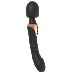 Wand dildo Duzio 10 vibrations noir | Nedgy